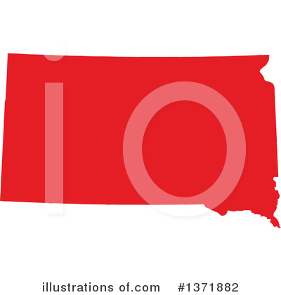 Royalty-Free (RF) Red State Clipart Illustration by Jamers - Stock Sample #1371882