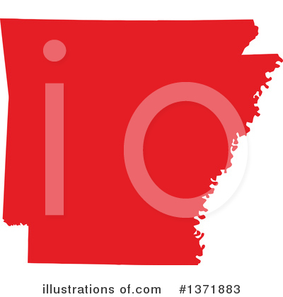Royalty-Free (RF) Red State Clipart Illustration by Jamers - Stock Sample #1371883