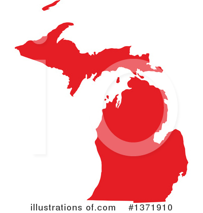 Michigan Clipart #1371910 by Jamers