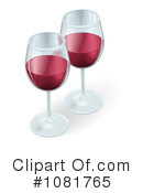 Red Wine Clipart #1081765 by AtStockIllustration