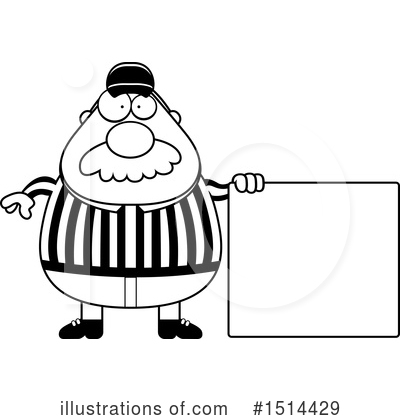 Royalty-Free (RF) Referee Clipart Illustration by Cory Thoman - Stock Sample #1514429