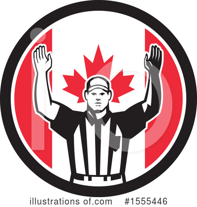 Canadian Flag Clipart #1555446 by patrimonio