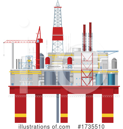 Royalty-Free (RF) Refinery Clipart Illustration by Vector Tradition SM - Stock Sample #1735510