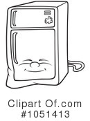 Refrigerator Clipart #1051413 by dero