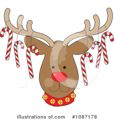 Candycane Clipart #1087178 by Maria Bell