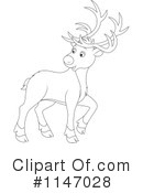 Reindeer Clipart #1147028 by Alex Bannykh