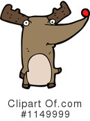 Reindeer Clipart #1149999 by lineartestpilot