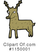Reindeer Clipart #1150001 by lineartestpilot