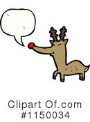Reindeer Clipart #1150034 by lineartestpilot