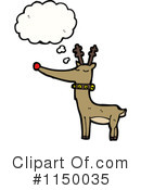Reindeer Clipart #1150035 by lineartestpilot