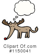Reindeer Clipart #1150041 by lineartestpilot