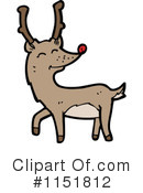 Reindeer Clipart #1151812 by lineartestpilot