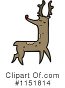 Reindeer Clipart #1151814 by lineartestpilot