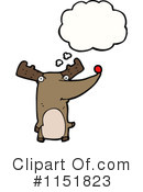 Reindeer Clipart #1151823 by lineartestpilot