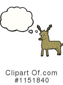 Reindeer Clipart #1151840 by lineartestpilot