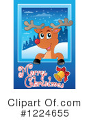 Reindeer Clipart #1224655 by visekart