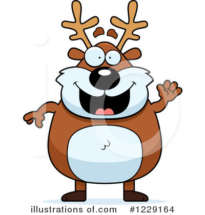 Reindeer Clipart #1229164 by Cory Thoman