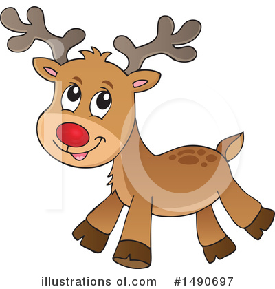Rudolph Clipart #1490697 by visekart