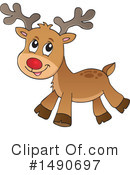 Reindeer Clipart #1490697 by visekart
