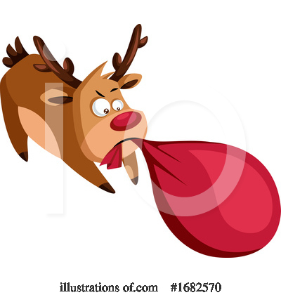 Royalty-Free (RF) Reindeer Clipart Illustration by Morphart Creations - Stock Sample #1682570