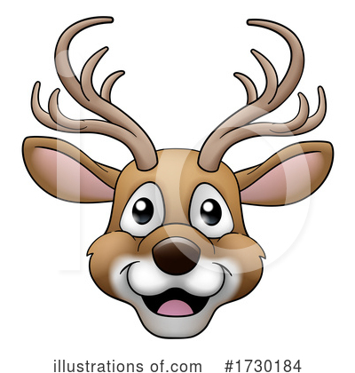 Royalty-Free (RF) Reindeer Clipart Illustration by AtStockIllustration - Stock Sample #1730184