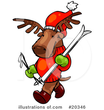 Reindeer Clipart #20346 by Tonis Pan