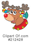 Reindeer Clipart #212428 by visekart