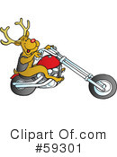 Reindeer Clipart #59301 by Snowy