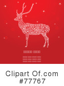 Reindeer Clipart #77767 by Pushkin