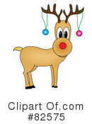 Reindeer Clipart #82575 by Pams Clipart