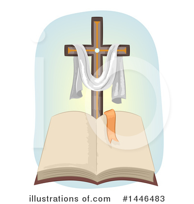 Crucifix Clipart #1446483 by BNP Design Studio