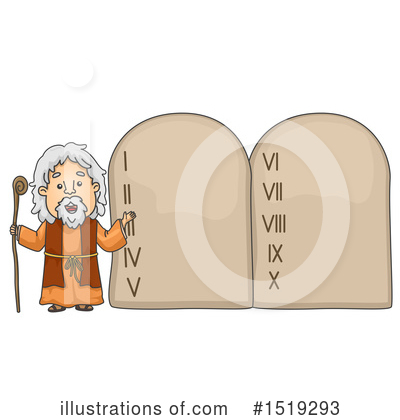 Ten Commandments Clipart #1519293 by BNP Design Studio