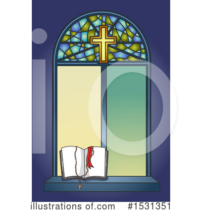 Stained Glass Clipart #1531351 by BNP Design Studio