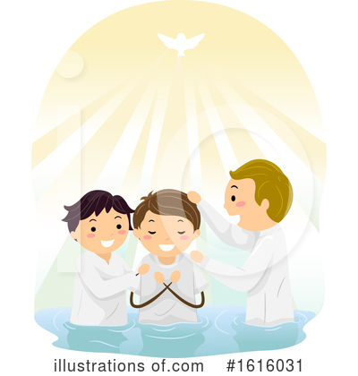 Baptism Clipart #1616031 by BNP Design Studio