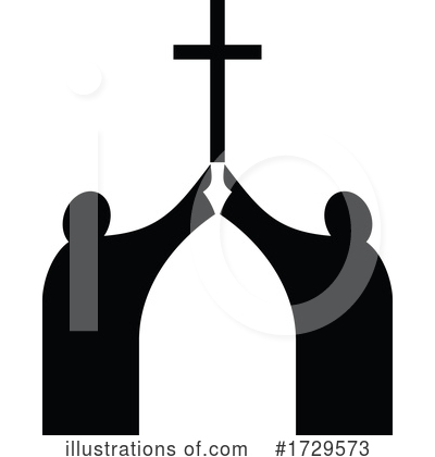 Priest Clipart #1729573 by Vector Tradition SM