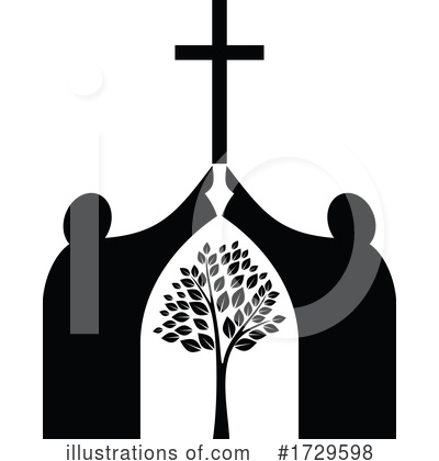 Pastor Clipart #1729598 by Vector Tradition SM