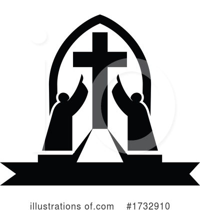 Priest Clipart #1732910 by Vector Tradition SM