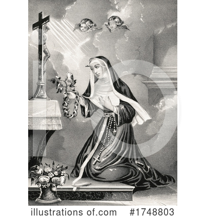 Royalty-Free (RF) Religion Clipart Illustration by JVPD - Stock Sample #1748803