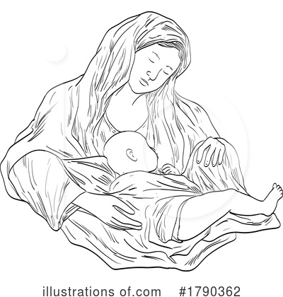 Royalty-Free (RF) Religion Clipart Illustration by patrimonio - Stock Sample #1790362