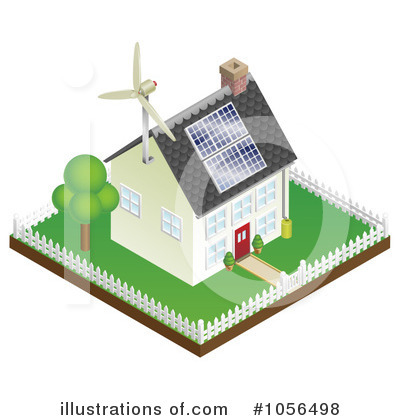 Royalty-Free (RF) Renewable Energy Clipart Illustration by AtStockIllustration - Stock Sample #1056498