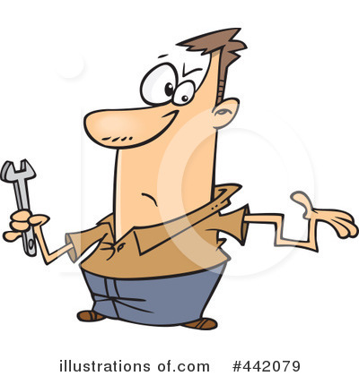 Royalty-Free (RF) Repair Clipart Illustration by toonaday - Stock Sample #442079