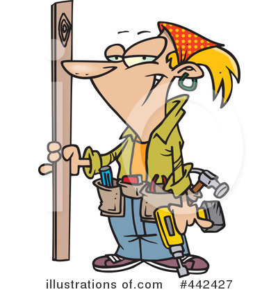 Carpenter Clipart #442427 by toonaday