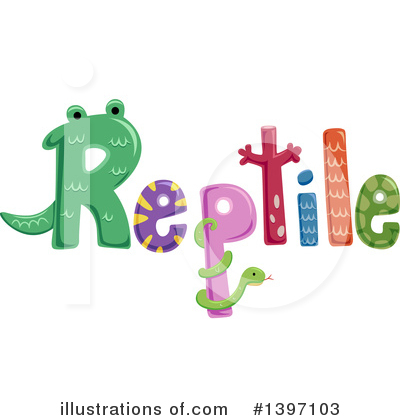 Reptile Clipart #1397103 by BNP Design Studio