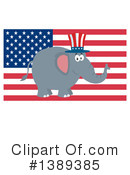 Republican Elephant Clipart #1389385 by Hit Toon