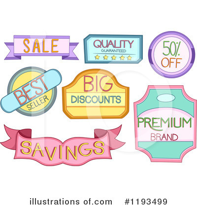 Tags Clipart #1193499 by BNP Design Studio
