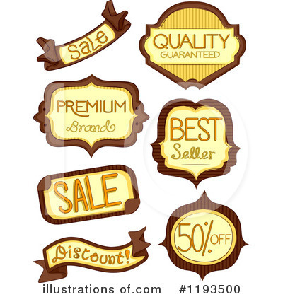Tags Clipart #1193500 by BNP Design Studio