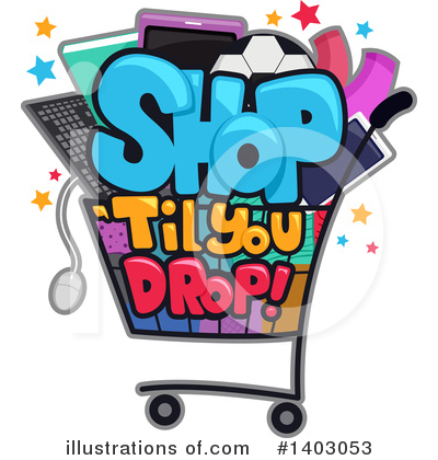 Shop Clipart #1403053 by BNP Design Studio