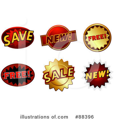 Royalty-Free (RF) Retail Clipart Illustration by BNP Design Studio - Stock Sample #88396