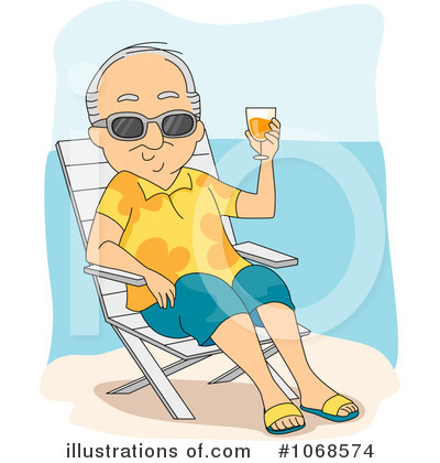 Royalty-Free (RF) Retirement Clipart Illustration by BNP Design Studio - Stock Sample #1068574