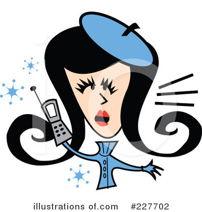 Retro Girl Clipart #227702 by Andy Nortnik